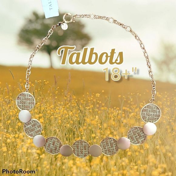 Talbots Jewelry - TALBOTS Mixed Media Necklace